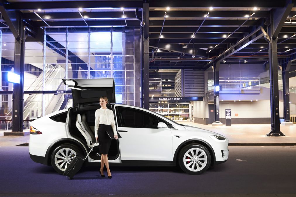 Evoke's luxury Tesla rides upgrade your journey to the airport